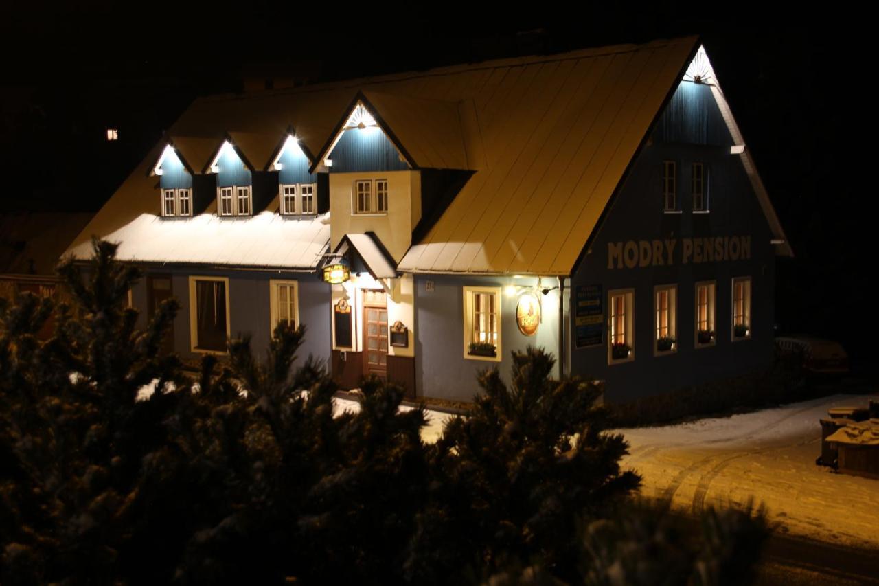 Modry Pension Rokytnice Рокитніце-над-Їзероу Екстер'єр фото